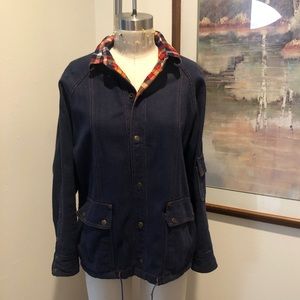 Vintage denim coat
